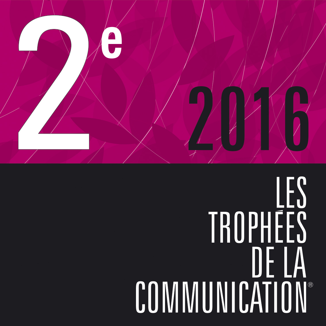 trophée de la communication 2016